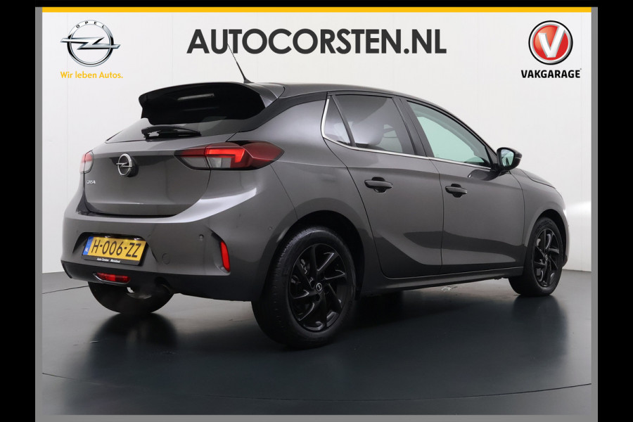 Opel Corsa T1.2 101PK AUT-8 Navi Adaptive-Cr Innovation 360°Camera PDC-a+v Apple Carplay Android Pdc ECC Elegance Digit-dashb. Lane Assist DAB Privacy Glas Led Bluetooth Rijstrooksensor 100% Dealeronderhouden 1e Eigenaar Origineel Nederlandse Auto 26.000 nieuw