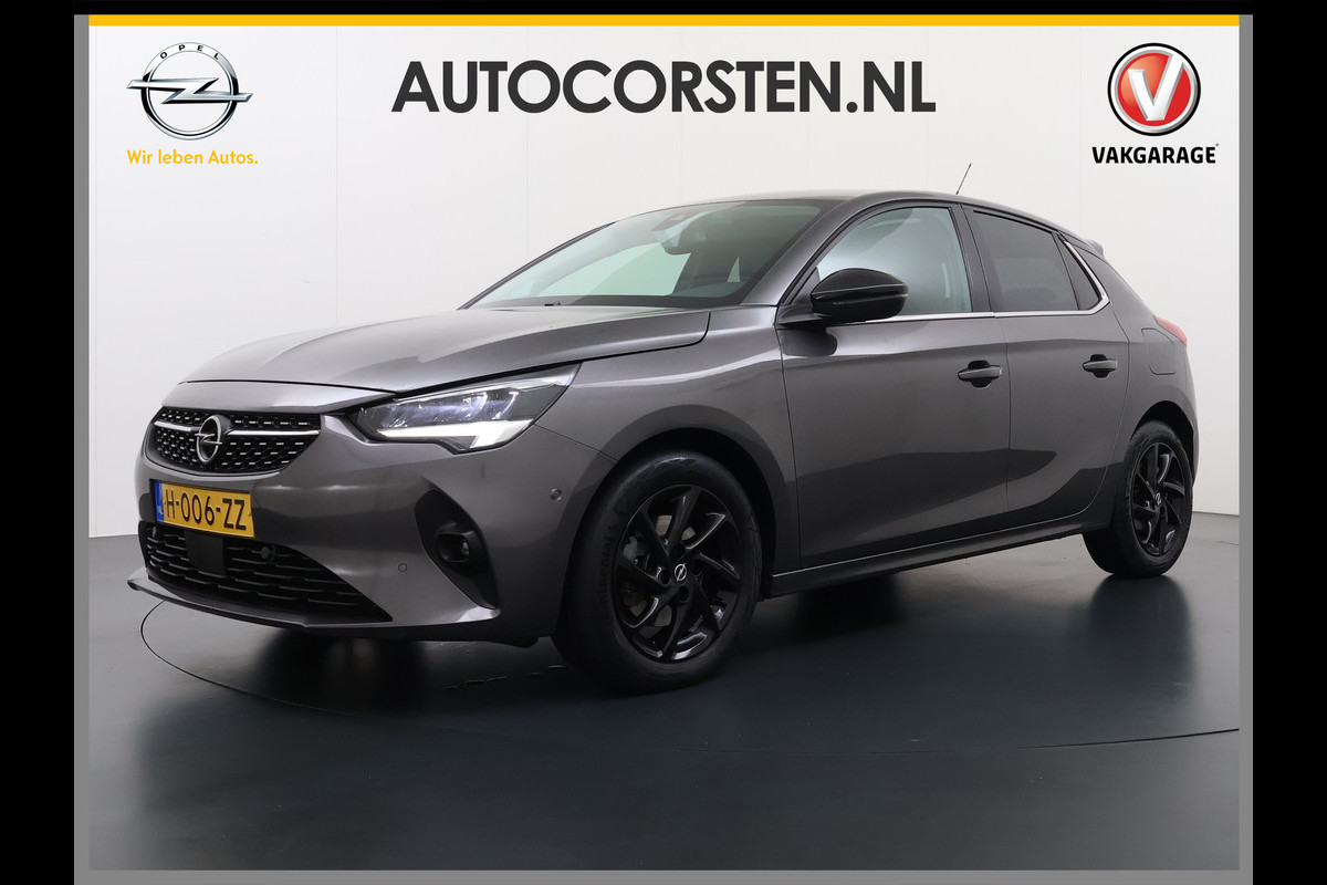 Opel Corsa T1.2 101PK AUT-8 Navi Adaptive-Cr Innovation 360°Camera PDC-a+v Apple Carplay Android Pdc ECC Elegance Digit-dashb. Lane Assist DAB Privacy Glas Led Bluetooth Rijstrooksensor 100% Dealeronderhouden 1e Eigenaar Origineel Nederlandse Auto 26.000 nieuw