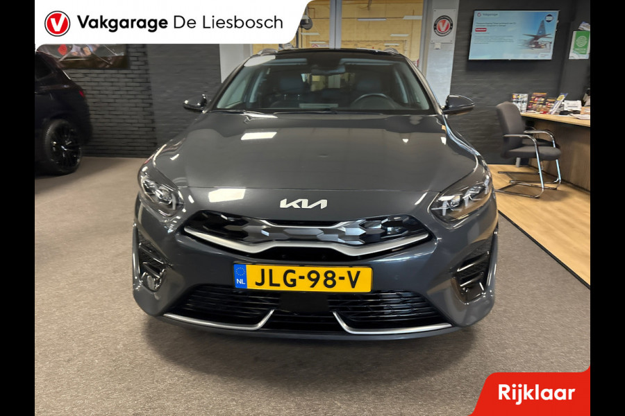 Kia Ceed Sportswagon 1.6 GDI PHEV ExecutiveLine / leder / panorama-dak / camera / stoel en stuur verwarming