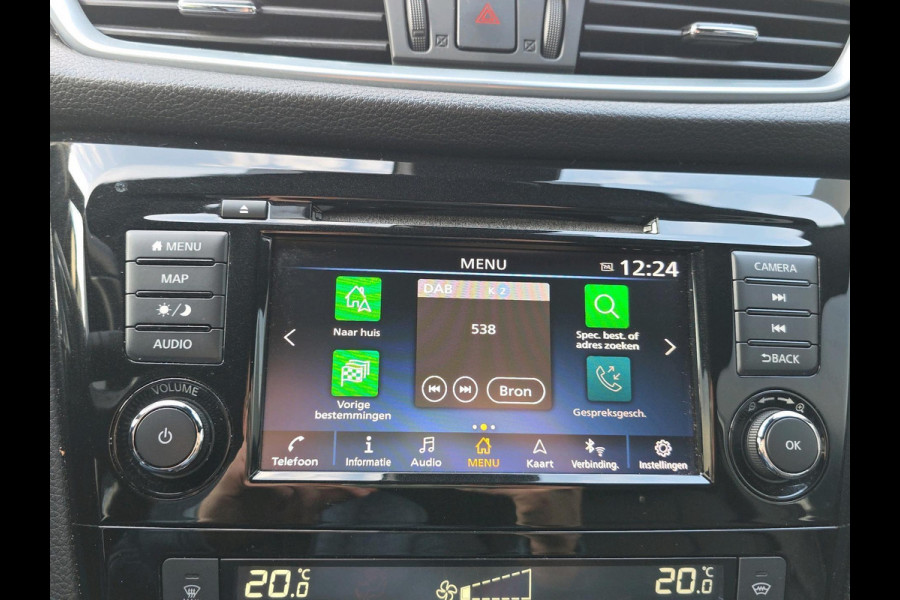 Nissan QASHQAI 1.3 DIG-T Tekna + | Pano | Volleder | 360 Camera | Bose | Elektrische stoelen met memorie |