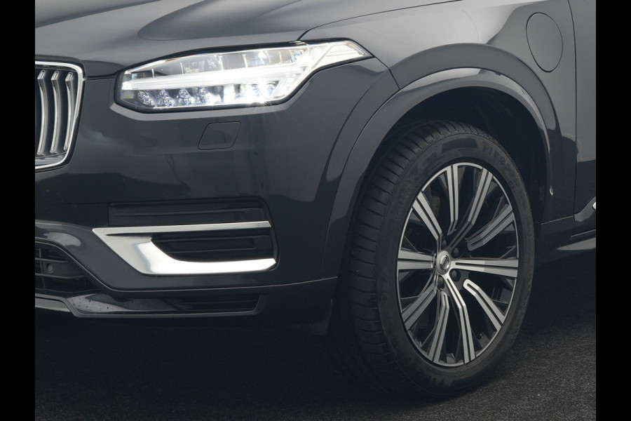 Volvo XC90 T8 Twin Engine AWD Inscription 7 Persoons 394pk Plug In Hybrid Dealer O.H PHEV | Panodak | Adaptive Cruise | Luxe Lederen Comfortzetels Massage & Ventilatie | Head Up | 360 Camera | Harman Kardon | Blis | Apple Carplay | Navigatie |
