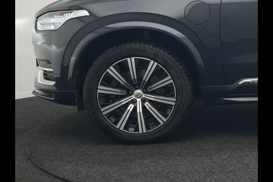 Volvo XC90 T8 Twin Engine AWD Inscription 7 Persoons 394pk Plug In Hybrid Dealer O.H PHEV | Panodak | Adaptive Cruise | Luxe Lederen Comfortzetels Massage & Ventilatie | Head Up | 360 Camera | Harman Kardon | Blis | Apple Carplay | Navigatie |