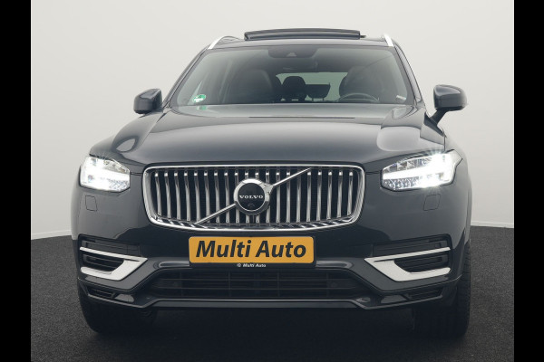 Volvo XC90 T8 Twin Engine AWD Inscription 7 Persoons 394pk Plug In Hybrid Dealer O.H PHEV | Panodak | Adaptive Cruise | Luxe Lederen Comfortzetels Massage & Ventilatie | Head Up | 360 Camera | Harman Kardon | Blis | Apple Carplay | Navigatie |