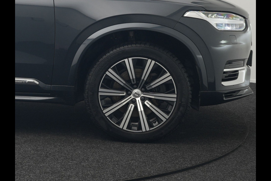 Volvo XC90 T8 Twin Engine AWD Inscription 7 Persoons 394pk Plug In Hybrid Dealer O.H PHEV | Panodak | Adaptive Cruise | Luxe Lederen Comfortzetels Massage & Ventilatie | Head Up | 360 Camera | Harman Kardon | Blis | Apple Carplay | Navigatie |