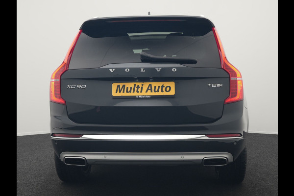 Volvo XC90 T8 Twin Engine AWD Inscription 7 Persoons 394pk Plug In Hybrid Dealer O.H PHEV | Panodak | Adaptive Cruise | Luxe Lederen Comfortzetels Massage & Ventilatie | Head Up | 360 Camera | Harman Kardon | Blis | Apple Carplay | Navigatie |
