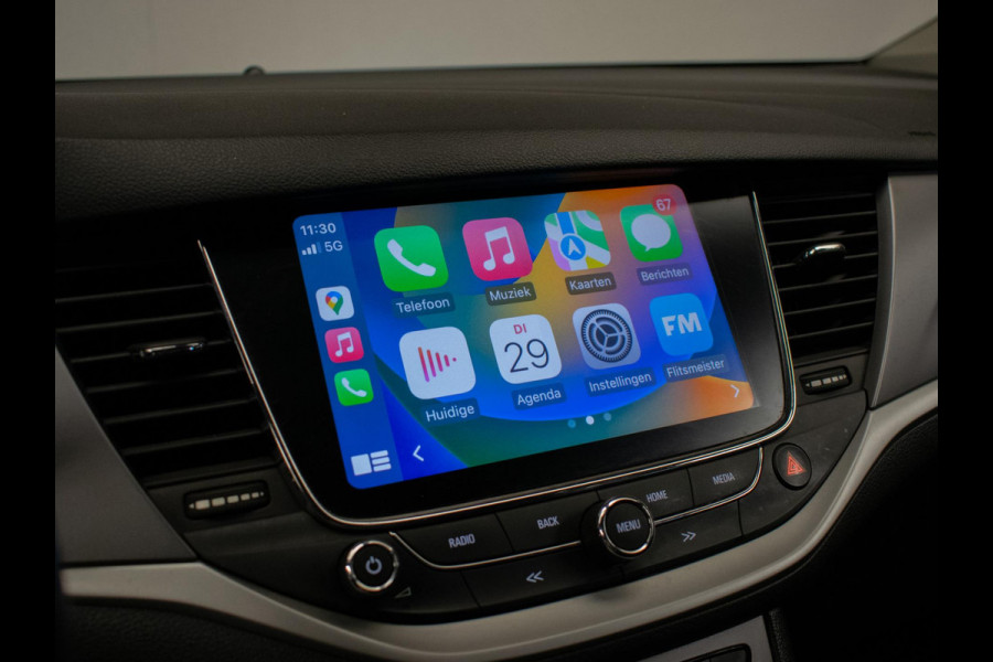 Opel Astra 1.0 Online Edition Sport (APPLE CARPLAY, GROOT NAVI, PARKEERSENSOREN, LED, CRUISE, SPORTSTOELEN, NETTE STAAT)