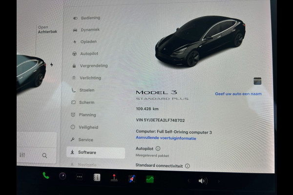 Tesla Model 3 Standard RWD Plus 60 kWh 85% SOH Trekhaak (1.000kg) Rijklaarprijs!
