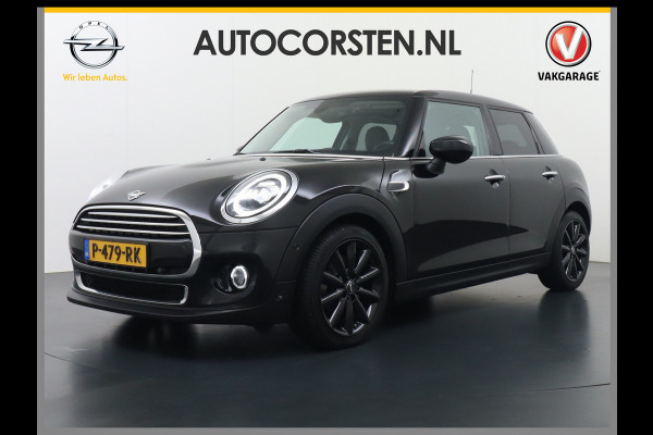 MINI Mini 1.5T 136PK Cooper Chili Navi Park-Assist Pdc-a+v WiFi-vb. Connected-Navi 1/2 Leer -Sport stoelen+Verwarmd Cruise Control LED-v+a Stoelverwarming  17"Lmv DAB Chroomline