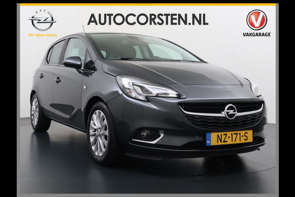Opel Corsa Turbo 90pk 5d Innovation Bi-Xenon Camera PDC Trekhaak ECC 1/2 Leer Volledig Dealer onderhouden! laatste beurt bij 111.000km Priv.Glass