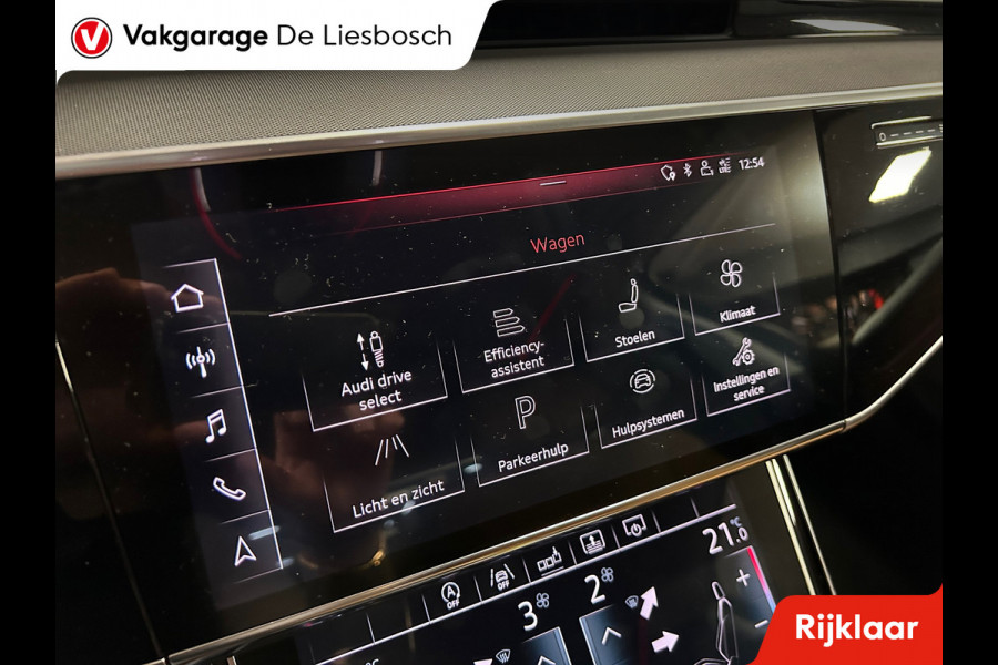Audi A8 55 TFSI quattro / Leder / Navigatie / 20inch / B&O / stoel verwarming voor + achter.