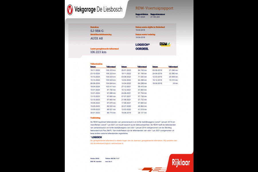 Audi A8 55 TFSI quattro / Leder / Navigatie / 20inch / B&O / stoel verwarming voor + achter.