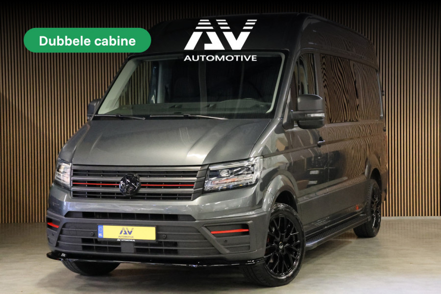 Volkswagen Crafter 2.0 TDI 177 PK L3H3 DC | VW Garantie tot 2029 | 7-Zitter | Bi-Xenon | Camera | CarPlay | Stoelverwarming | Trekhaak | Navigatie  | Dealer onderhouden | Nieuwstaat | Dubbel cabine | Betimmering | Spoilerpakket