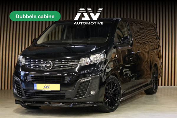 Opel Vivaro 2.0 CDTI 177 PK L3H1 DC | Dubbel Cabine | Head-Up | CarPlay | Camera | F1 Flippers | Navigatie | Trekhaak | Climate control | 5-Zitter | Nieuwe APK | NAP Logisch | NL Auto