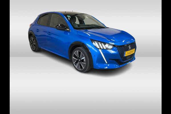 Peugeot e-208 EV GT 350 50 kWh Panoramadak / Camera / Virtual Cockpit / Half leder / Navigatie / Keyless / Cruise Control / Dodehoek detectie