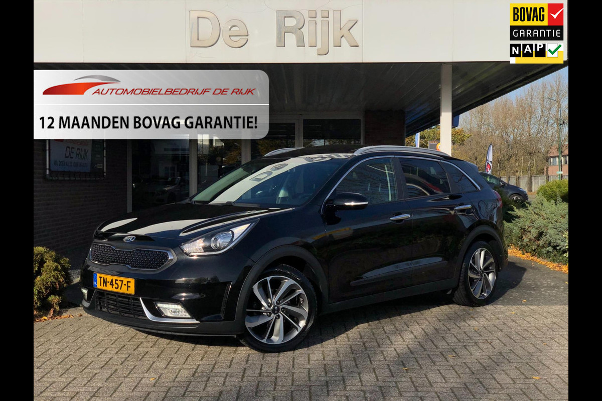 Kia Niro 1.6 GDi Hybrid Design Edition | SCHUIFDAK, NAVI, CAMERA, CRUISE, STOEL+STUURVERW. | DEALERONDERHOUDEN | NAP |