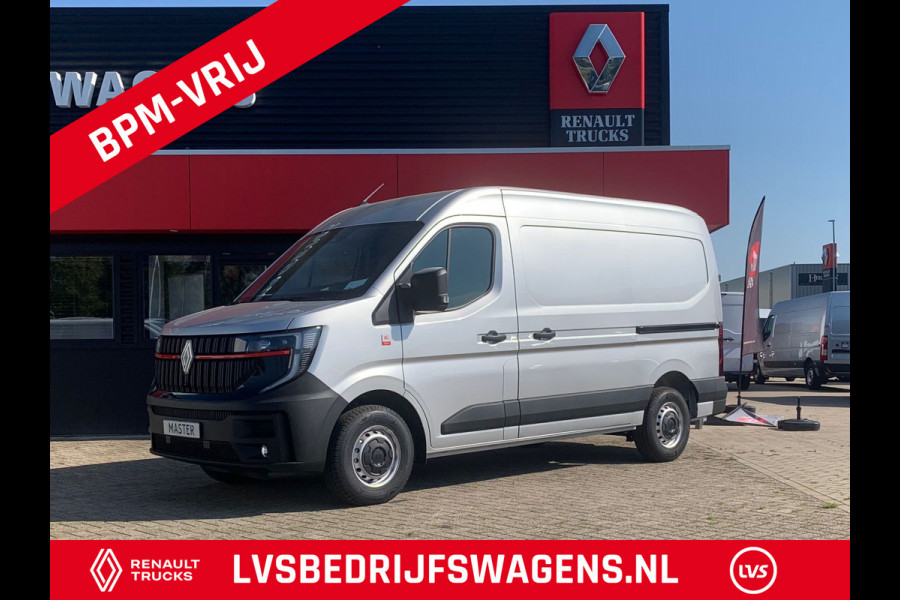 Renault Master T35 2.0 dCi 150 PK L2H2 Multimedia, Dubbele schuifdeur, Camera, Trekhaak, Apple carplay, Dubbele airbag.