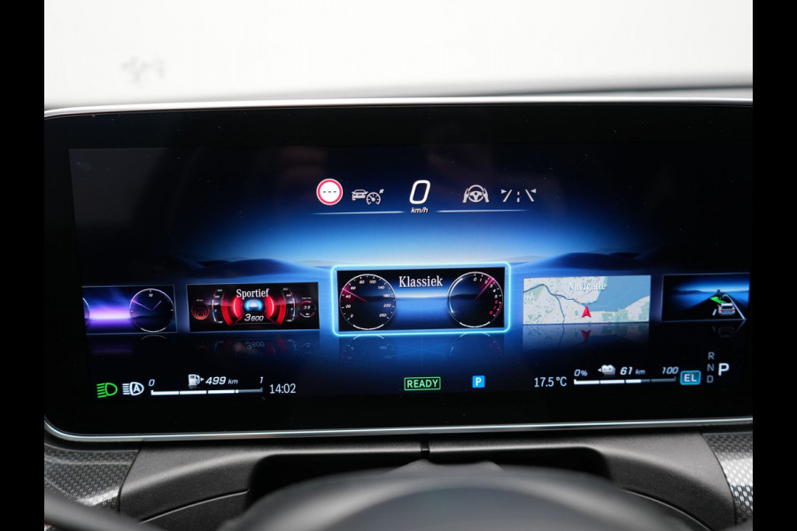 Mercedes-Benz C-Klasse Estate 300 e AMG Line Plug In Hybrid 313pk Dealer O.H PHEV | Trekhaak af Fabriek | Adaptive Cruise | 360 Camera | Digital LED | Burmester Soundsystem | Alcantara Sportstoelen Verwarmd | Sfeerverlichting | Keyless |