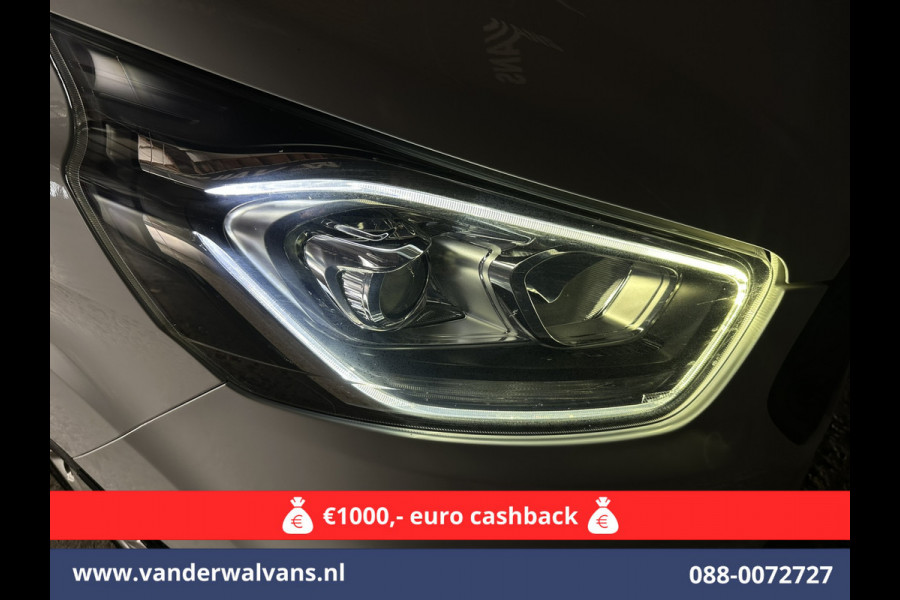 Ford Transit Custom 2.0 TDCI L2H1 Euro6 Airco | Apple Carplay | Camera | Cruisecontrol | LED Parkeersensoren, Android Auto, Bijrijdersbank, Verwarmde voorruit, 2800kg trekvermogen
