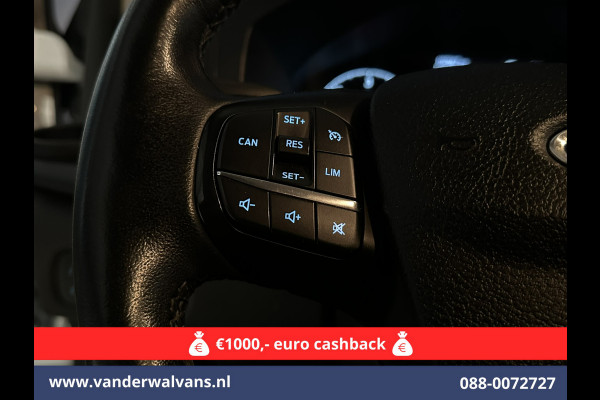 Ford Transit Custom 2.0 TDCI L2H1 Euro6 Airco | Apple Carplay | Camera | Cruisecontrol | LED Parkeersensoren, Android Auto, Bijrijdersbank, Verwarmde voorruit, 2800kg trekvermogen