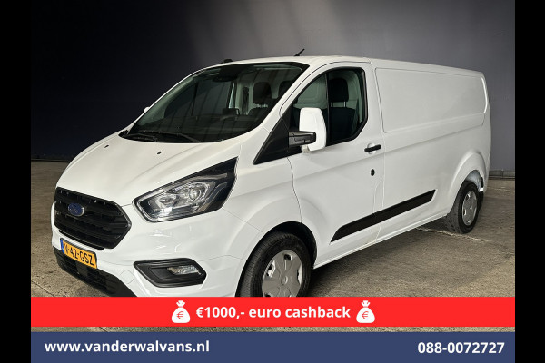 Ford Transit Custom 2.0 TDCI L2H1 Euro6 Airco | Apple Carplay | Camera | Cruisecontrol | LED Parkeersensoren, Android Auto, Bijrijdersbank, Verwarmde voorruit, 2800kg trekvermogen