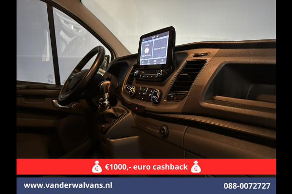 Ford Transit Custom 2.0 TDCI L2H1 Euro6 Airco | Apple Carplay | Camera | Cruisecontrol | LED Parkeersensoren, Android Auto, Bijrijdersbank, Verwarmde voorruit, 2800kg trekvermogen