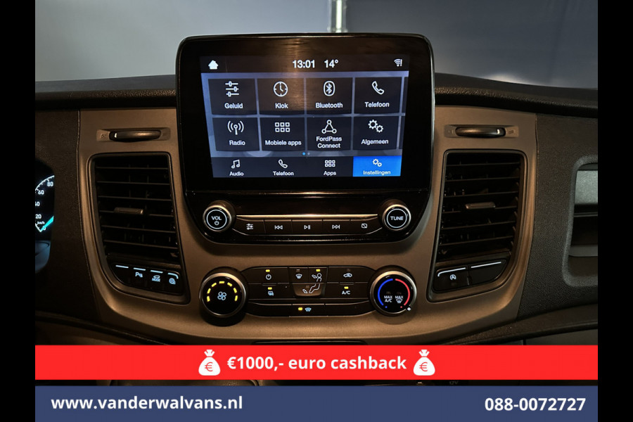 Ford Transit Custom 2.0 TDCI L2H1 Euro6 Airco | Apple Carplay | Camera | Cruisecontrol | LED Parkeersensoren, Android Auto, Bijrijdersbank, Verwarmde voorruit, 2800kg trekvermogen