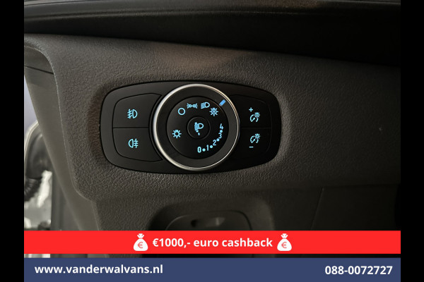 Ford Transit Custom 2.0 TDCI L2H1 Euro6 Airco | Apple Carplay | Camera | Cruisecontrol | LED Parkeersensoren, Android Auto, Bijrijdersbank, Verwarmde voorruit, 2800kg trekvermogen