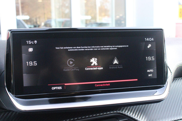 Peugeot 208 1.2 130PK AUTOMAAT GT PACK | BLACK PACK | PANORAMA DAK | ALCANTARA BEKLEDING | ACHTERUITRIJ CAMERA | ADAPTIVE CRUISE CONTROL | FULL LED KOPLAMPEN | 3-D INSTRUMENTENPANEEL | STOEL VERWARMING | 17" LICHTMETALEN VELGEN | ALL SEASON BANDEN | DODEHOEK DETECTIE | NAVIGATIE | APPLE CARPLAY/ANDROID AUTO | DAB+ RADIO |