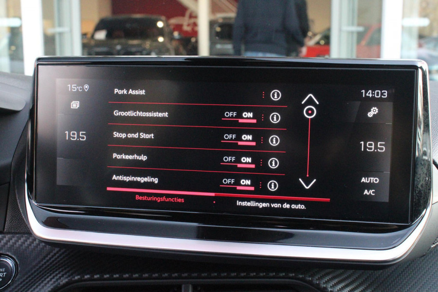 Peugeot 208 1.2 130PK AUTOMAAT GT PACK | BLACK PACK | PANORAMA DAK | ALCANTARA BEKLEDING | ACHTERUITRIJ CAMERA | ADAPTIVE CRUISE CONTROL | FULL LED KOPLAMPEN | 3-D INSTRUMENTENPANEEL | STOEL VERWARMING | 17" LICHTMETALEN VELGEN | ALL SEASON BANDEN | DODEHOEK DETECTIE | NAVIGATIE | APPLE CARPLAY/ANDROID AUTO | DAB+ RADIO |