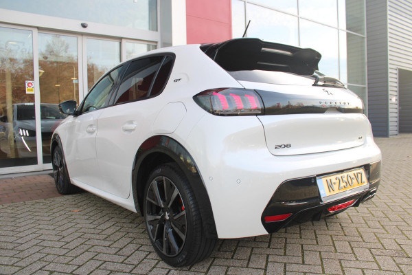 Peugeot 208 1.2 130PK AUTOMAAT GT PACK | BLACK PACK | PANORAMA DAK | ALCANTARA BEKLEDING | ACHTERUITRIJ CAMERA | ADAPTIVE CRUISE CONTROL | FULL LED KOPLAMPEN | 3-D INSTRUMENTENPANEEL | STOEL VERWARMING | 17" LICHTMETALEN VELGEN | ALL SEASON BANDEN | DODEHOEK DETECTIE | NAVIGATIE | APPLE CARPLAY/ANDROID AUTO | DAB+ RADIO |