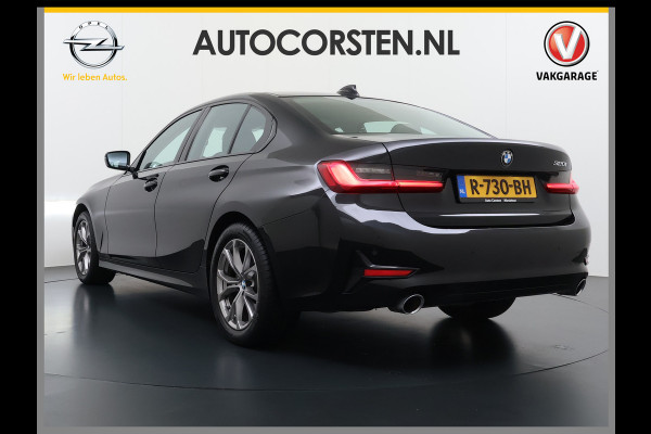 BMW 3-serie 320i 2.0T 184pk AUT-8 Navi-Pro Apple Carplay Android Bordherk. Sport Line Shadow-Line Sportstoel+ 1/2 Leer PDC-a+v Teleservice D HiFi+9speakers Drive-Assist LED Connected-Services LED Live Cockpit Pro Active guard DAB WiFi 1600kg trekvermogen