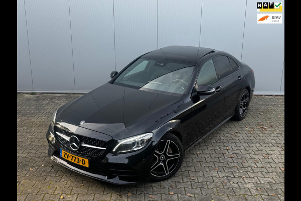 Mercedes-Benz C-Klasse C180 AMG FACELIFT PANORAMADAK VIRTUAL ORIGINEEL NEDERLANDS DEALER NAP