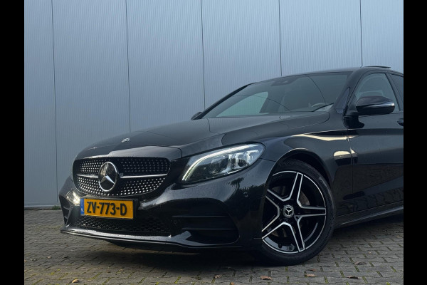 Mercedes-Benz C-Klasse C180 AMG FACELIFT PANORAMADAK VIRTUAL ORIGINEEL NEDERLANDS DEALER NAP