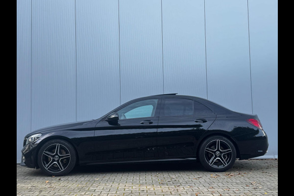 Mercedes-Benz C-Klasse C180 AMG FACELIFT PANORAMADAK VIRTUAL ORIGINEEL NEDERLANDS DEALER NAP
