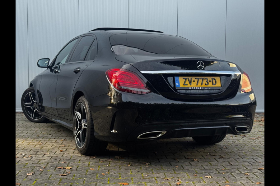 Mercedes-Benz C-Klasse C180 AMG FACELIFT PANORAMADAK VIRTUAL ORIGINEEL NEDERLANDS DEALER NAP