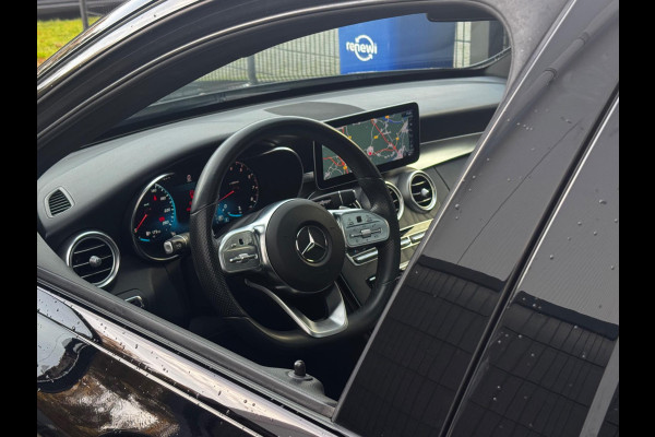 Mercedes-Benz C-Klasse C180 AMG FACELIFT PANORAMADAK VIRTUAL ORIGINEEL NEDERLANDS DEALER NAP