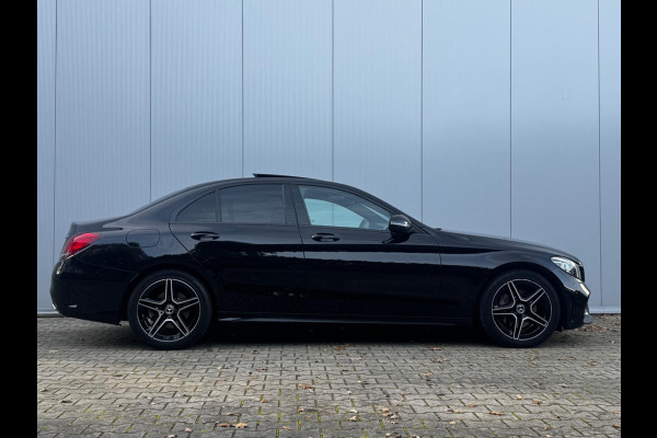 Mercedes-Benz C-Klasse C180 AMG FACELIFT PANORAMADAK VIRTUAL ORIGINEEL NEDERLANDS DEALER NAP
