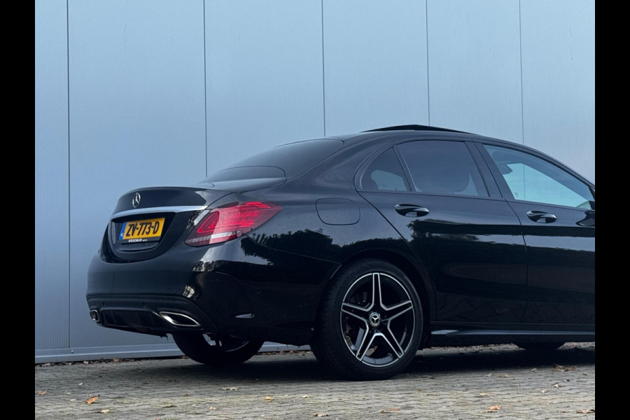 Mercedes-Benz C-Klasse C180 AMG FACELIFT PANORAMADAK VIRTUAL ORIGINEEL NEDERLANDS DEALER NAP