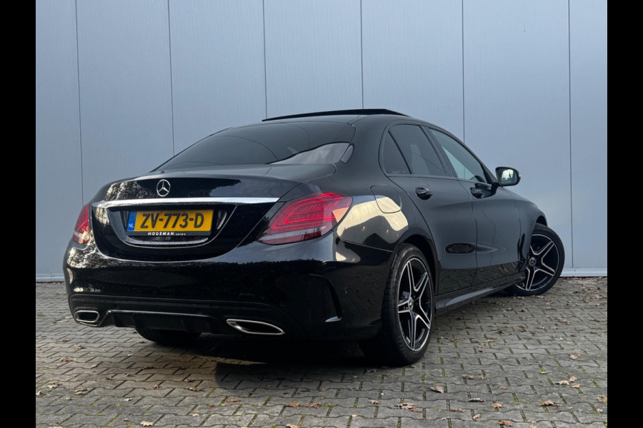 Mercedes-Benz C-Klasse C180 AMG FACELIFT PANORAMADAK VIRTUAL ORIGINEEL NEDERLANDS DEALER NAP