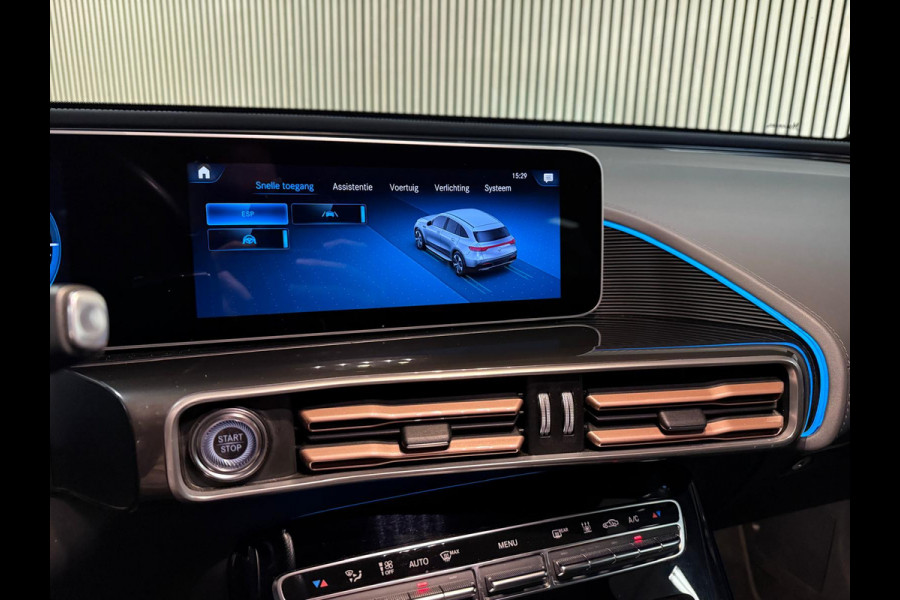 Mercedes-Benz EQC 400 4MATIC 80 kWh-SOH 95%-AMG STYLING-TREKHAAK-MEMORY-STOELVENTILATIE-360 CAMERA-BURMESTER-ZEER COMPLEET
