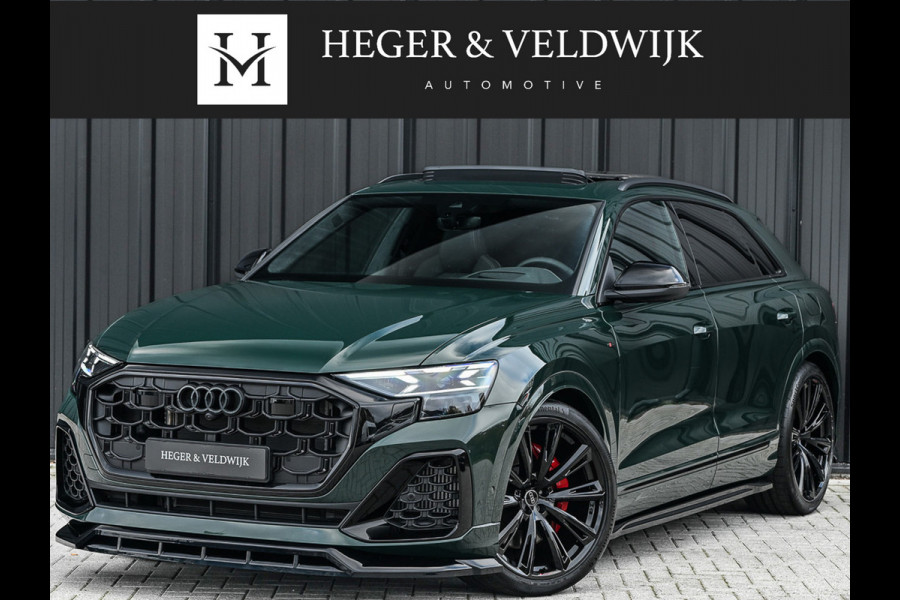 Audi Q8 60 TFSI e QUATTRO PRO LINE S COMPETITION | PANORAMADAK | 4 WIEL BESTURING | ALCANTARA HEMEL | AMBIANCE VERLICHTING | STOELMASSAG