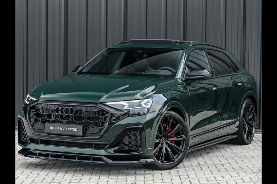 Audi Q8 60 TFSI e QUATTRO PRO LINE S COMPETITION | PANORAMADAK | 4 WIEL BESTURING | ALCANTARA HEMEL | AMBIANCE VERLICHTING | STOELMASSAG