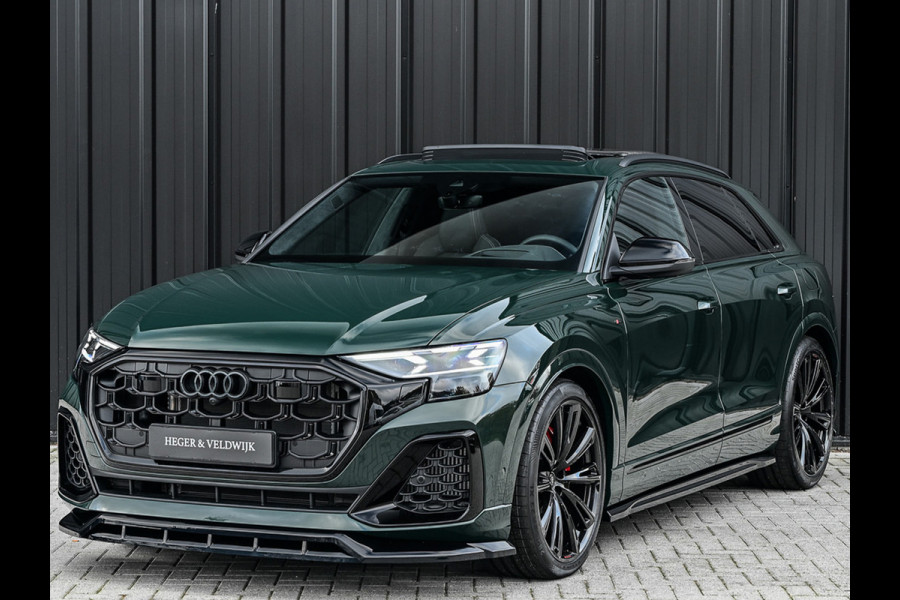 Audi Q8 60 TFSI e QUATTRO PRO LINE S COMPETITION | PANORAMADAK | 4 WIEL BESTURING | ALCANTARA HEMEL | AMBIANCE VERLICHTING | STOELMASSAG