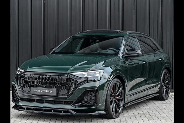 Audi Q8 60 TFSI e QUATTRO PRO LINE S COMPETITION | PANORAMADAK | 4 WIEL BESTURING | ALCANTARA HEMEL | AMBIANCE VERLICHTING | STOELMASSAG