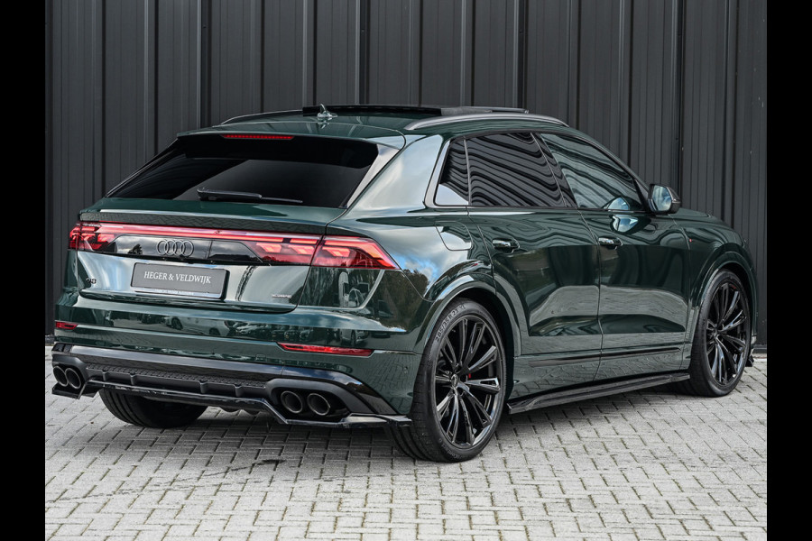 Audi Q8 60 TFSI e QUATTRO PRO LINE S COMPETITION | PANORAMADAK | 4 WIEL BESTURING | ALCANTARA HEMEL | AMBIANCE VERLICHTING | STOELMASSAG
