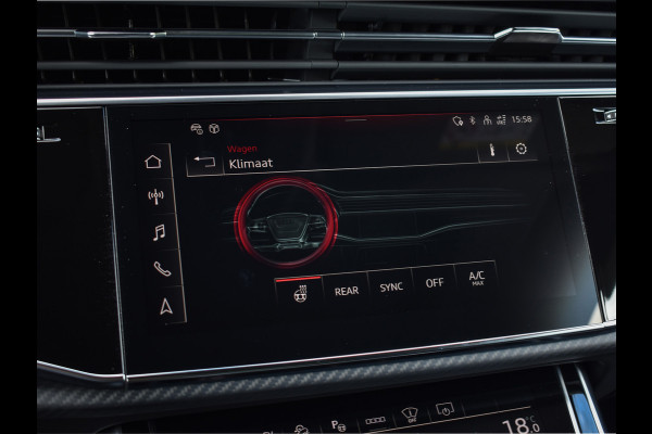 Audi Q8 60 TFSI e QUATTRO PRO LINE S COMPETITION | PANORAMADAK | 4 WIEL BESTURING | ALCANTARA HEMEL | AMBIANCE VERLICHTING | STOELMASSAG