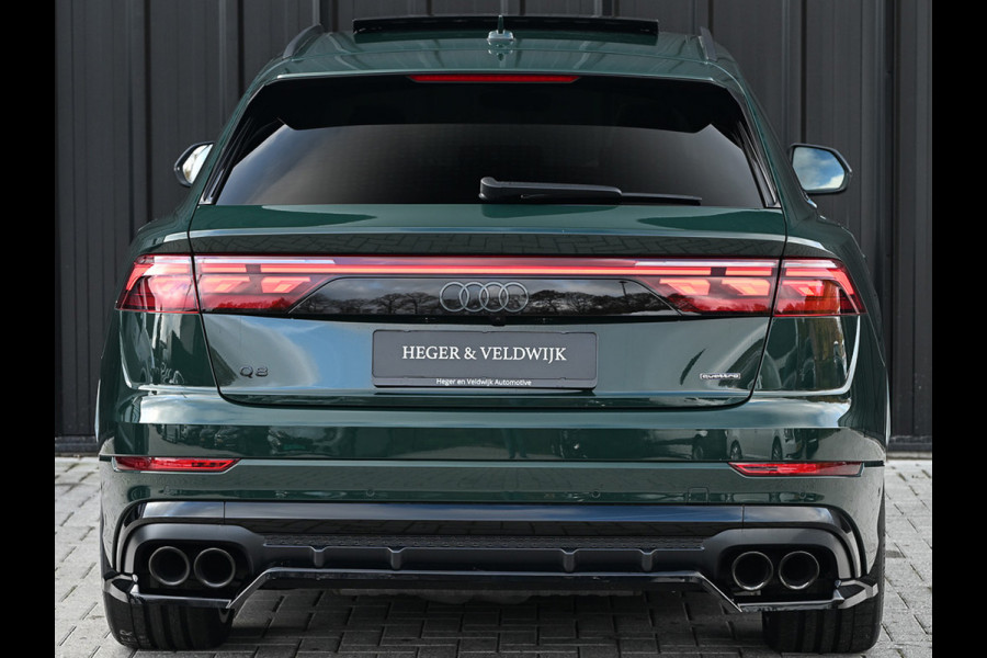 Audi Q8 60 TFSI e QUATTRO PRO LINE S COMPETITION | PANORAMADAK | 4 WIEL BESTURING | ALCANTARA HEMEL | AMBIANCE VERLICHTING | STOELMASSAG