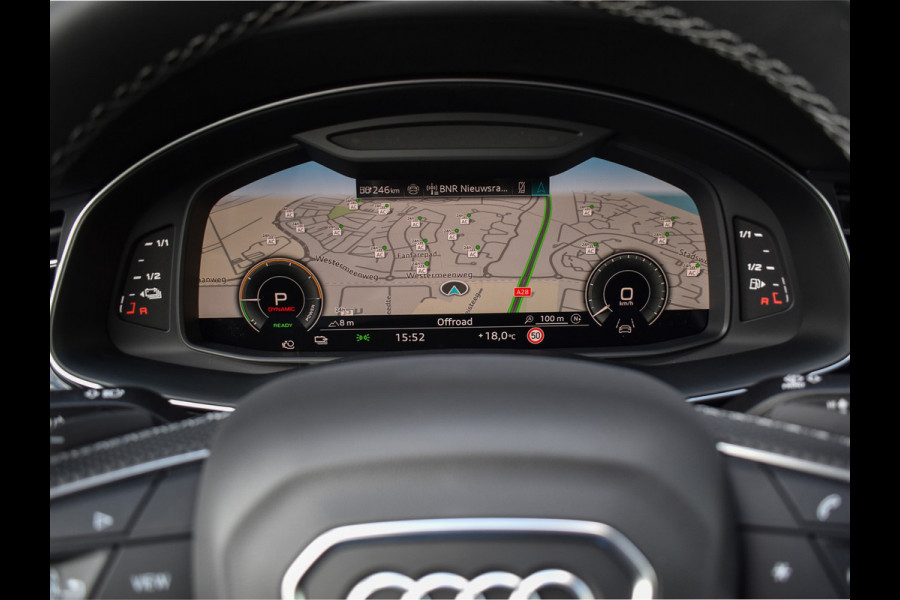 Audi Q8 60 TFSI e QUATTRO PRO LINE S COMPETITION | PANORAMADAK | 4 WIEL BESTURING | ALCANTARA HEMEL | AMBIANCE VERLICHTING | STOELMASSAG