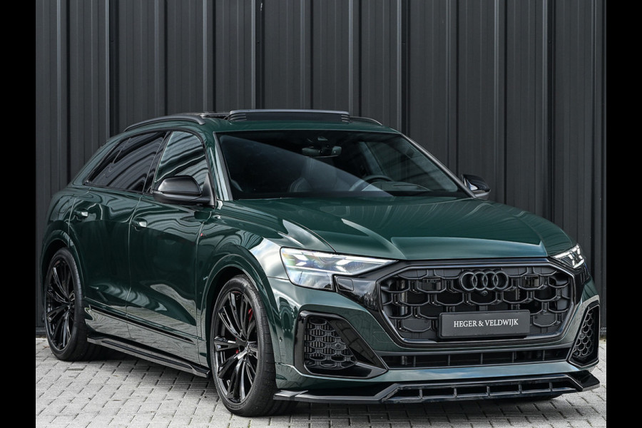 Audi Q8 60 TFSI e QUATTRO PRO LINE S COMPETITION | PANORAMADAK | 4 WIEL BESTURING | ALCANTARA HEMEL | AMBIANCE VERLICHTING | STOELMASSAG