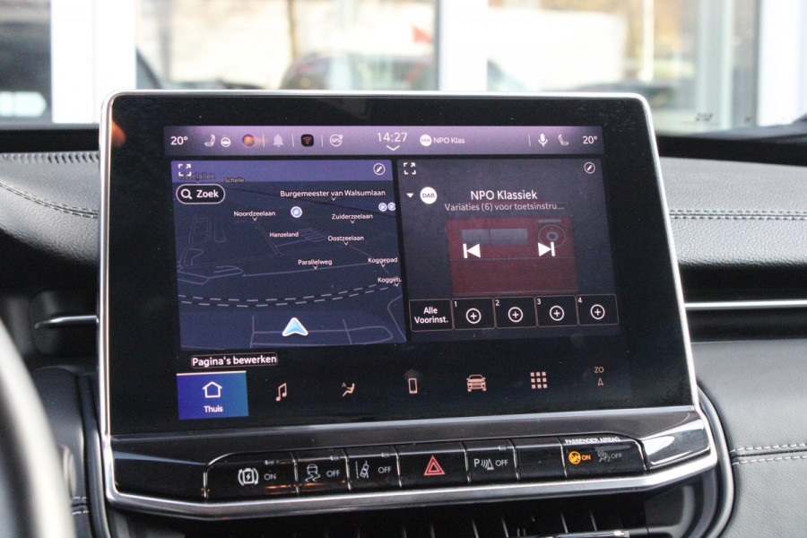 Jeep Compass 4xe 240PK Plug-in Hybrid ELECTRIC S | PANORAMSICH SCHUIF/KANTEL DAK | STOEL/STUUR VERWARMING | ALL SEASON BANDEN | 19" LICHTMETALEN VELGEN "GLOSSY BLACK" | ELEKTRISCH BEDIENBARE BESTUURDERSSTOEL | LEDEREN BEKLEDING | ADAPTIVE CRUISE CONTROL | NAVIGATIE | DRAADLOZE APPLE CARPLAY/ANDROID AUTO | DRAADLOZE TELEFOONLADER | DAB+ RADIO | ELEKTRISCH BEDIENBARE ACHTERKLEP | ACHTERUITRIJ CAMERA | KEYLESS ENTRY/START |